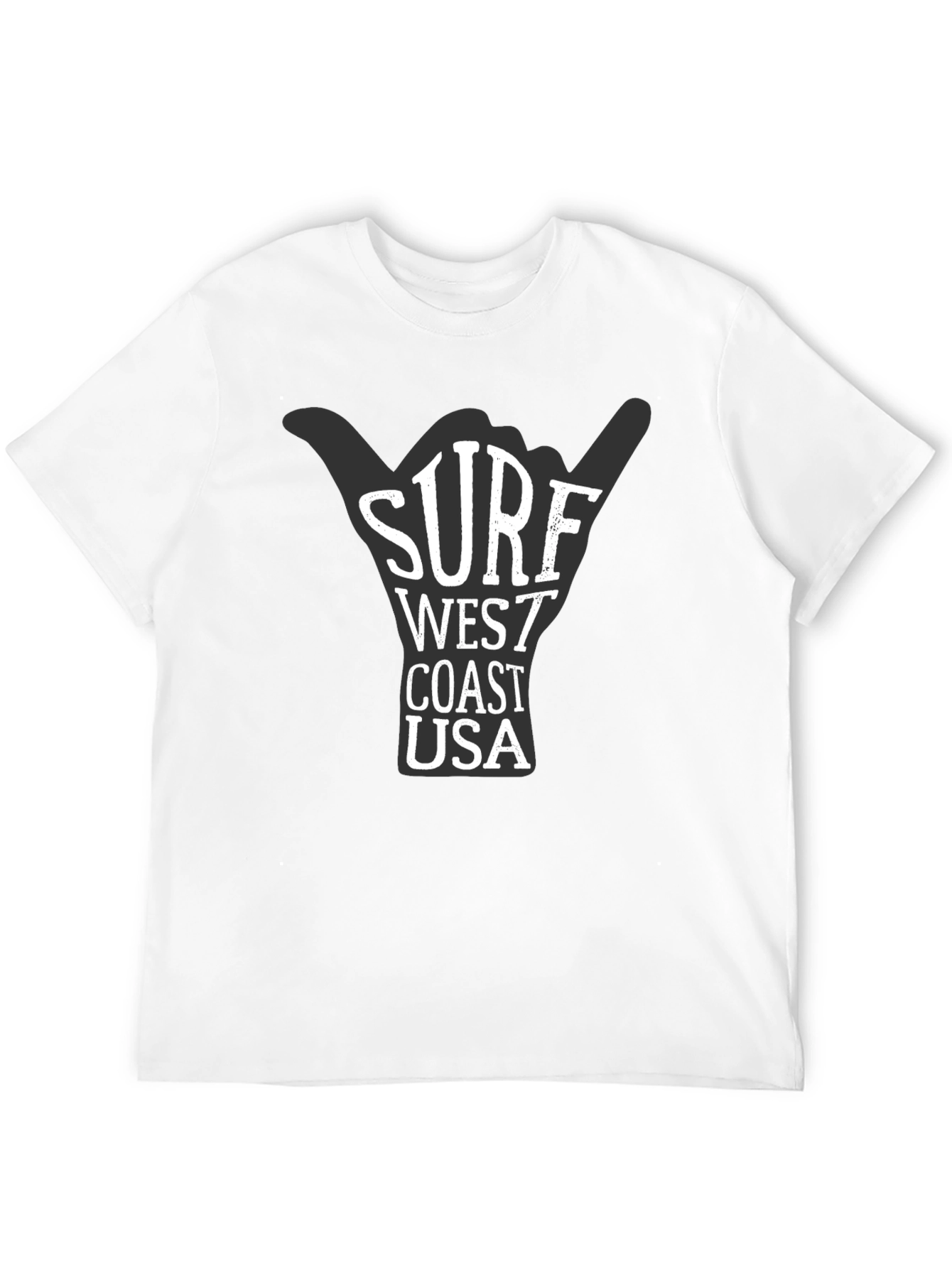 Surf West Coast USA Graphic T-Shirt