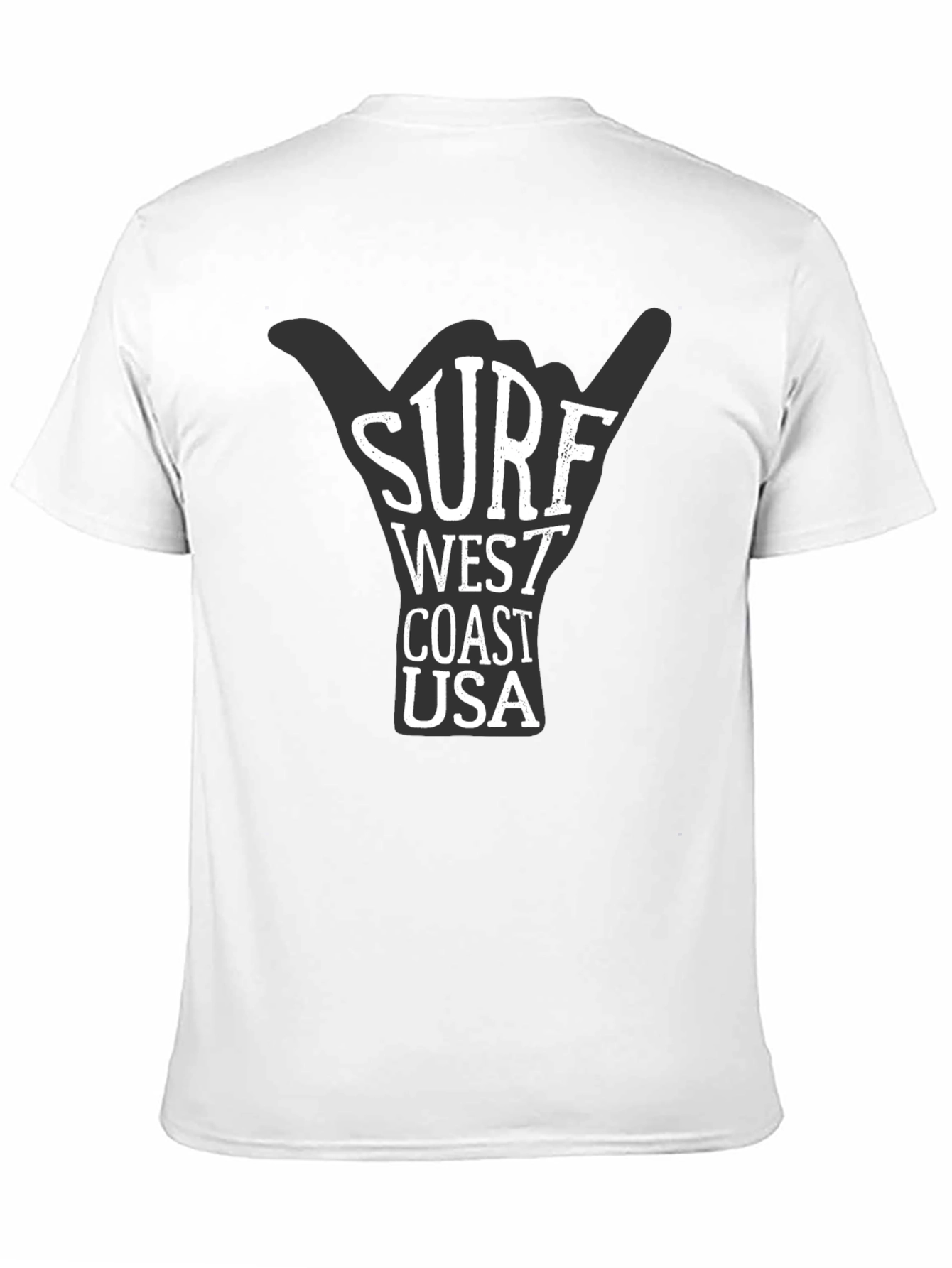 Surf West Coast USA Graphic T-Shirt
