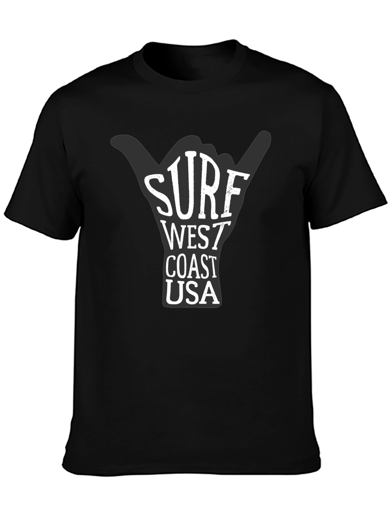 Surf West Coast USA Graphic T-Shirt
