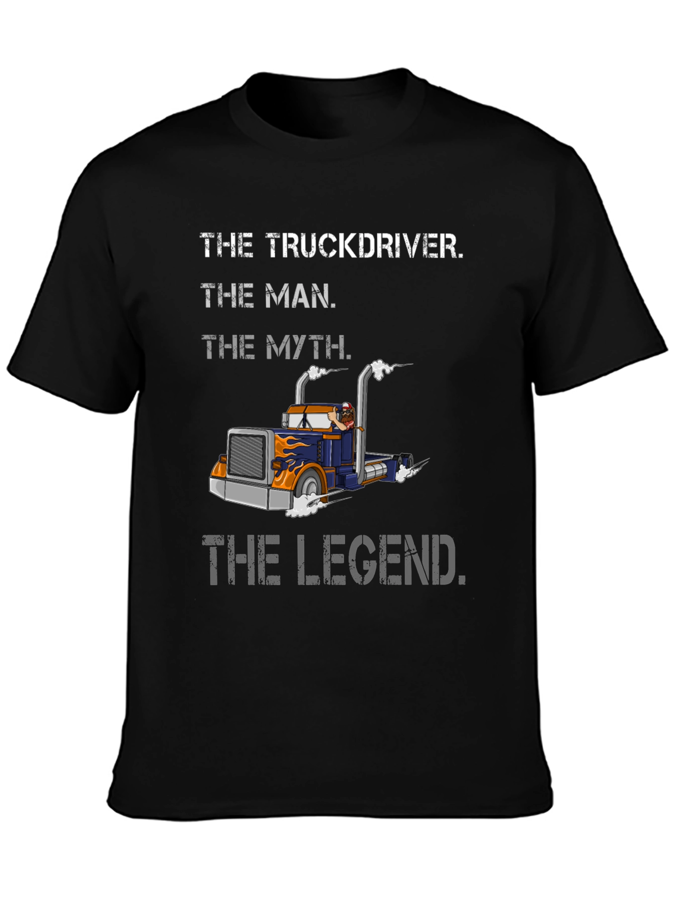 Trucker Legend Graphic T-Shirt