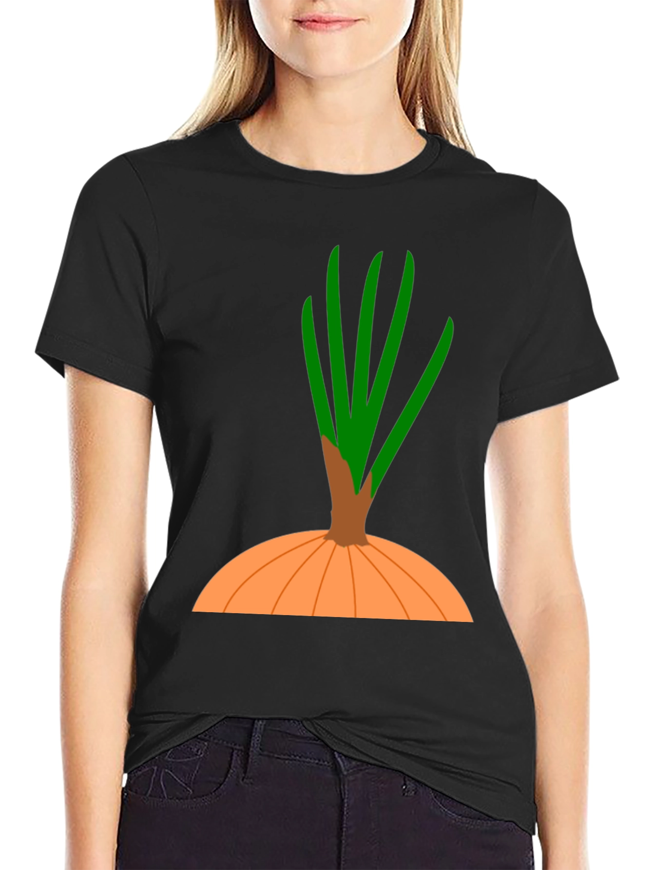 Cool Onion Graphic Tee - Black T-Shirt