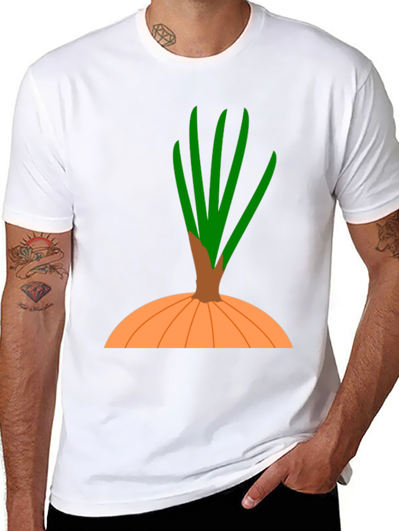 Cool Onion Graphic Tee - Black T-Shirt