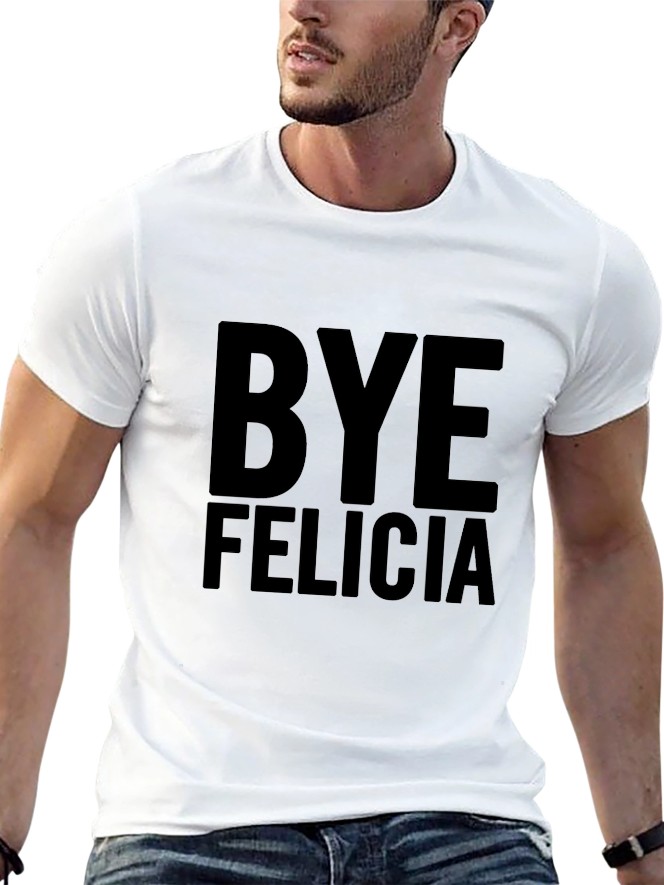 Bye Felicia Graphic Tee - Black T-Shirt