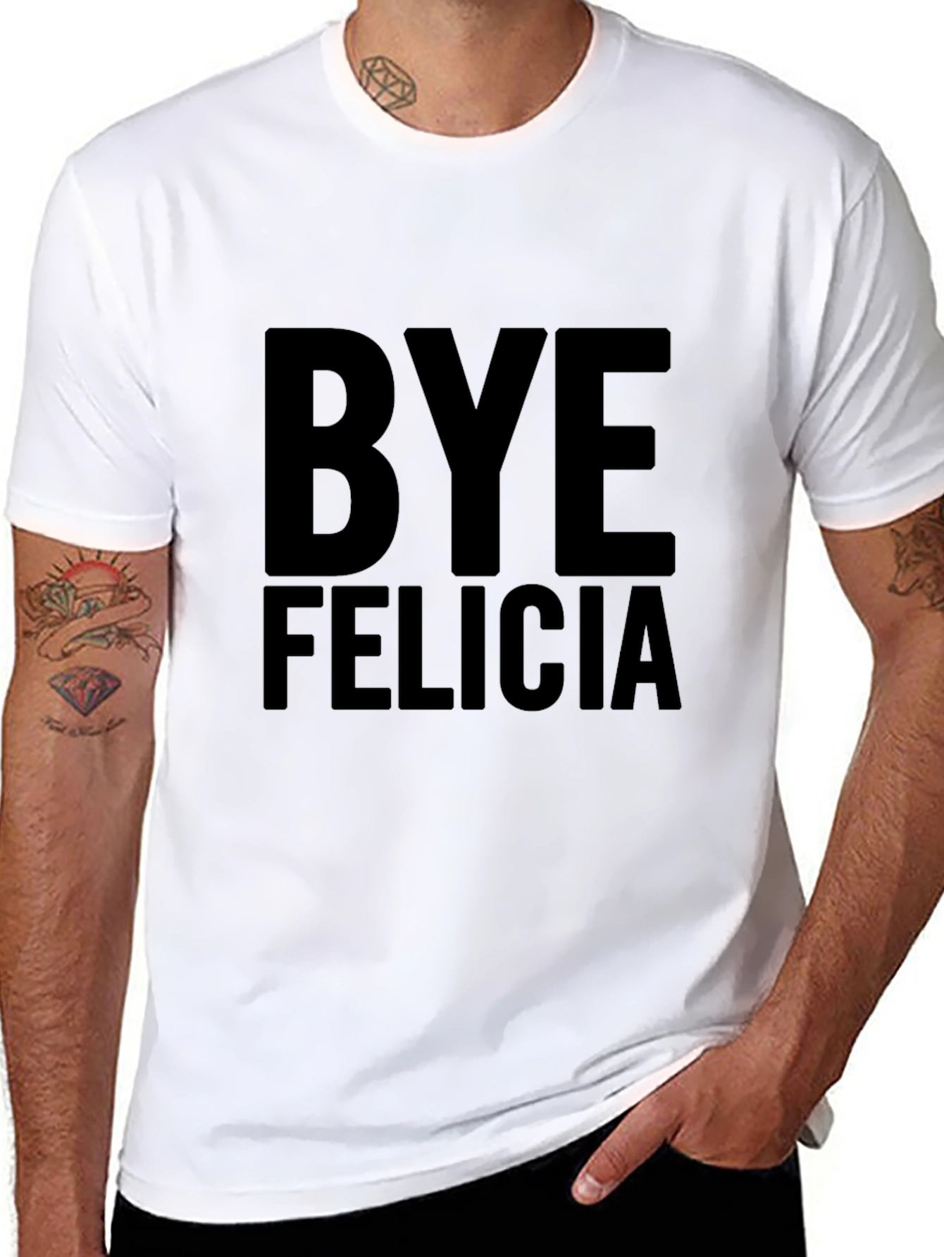 Bye Felicia Graphic Tee - Black T-Shirt