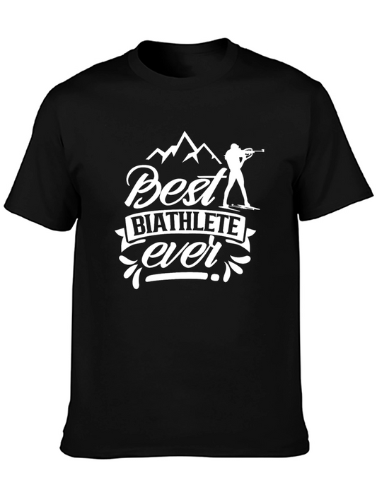 Best Biathlete Ever Graphic T-Shirt