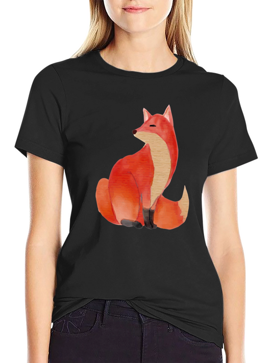 Fox Graphic Tee - Soft Cotton Blend
