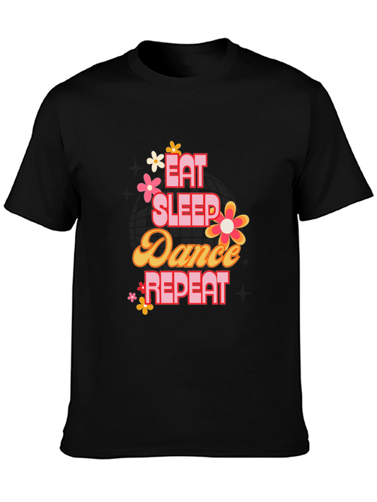 Eat Sleep Dance Repeat Graphic Tee