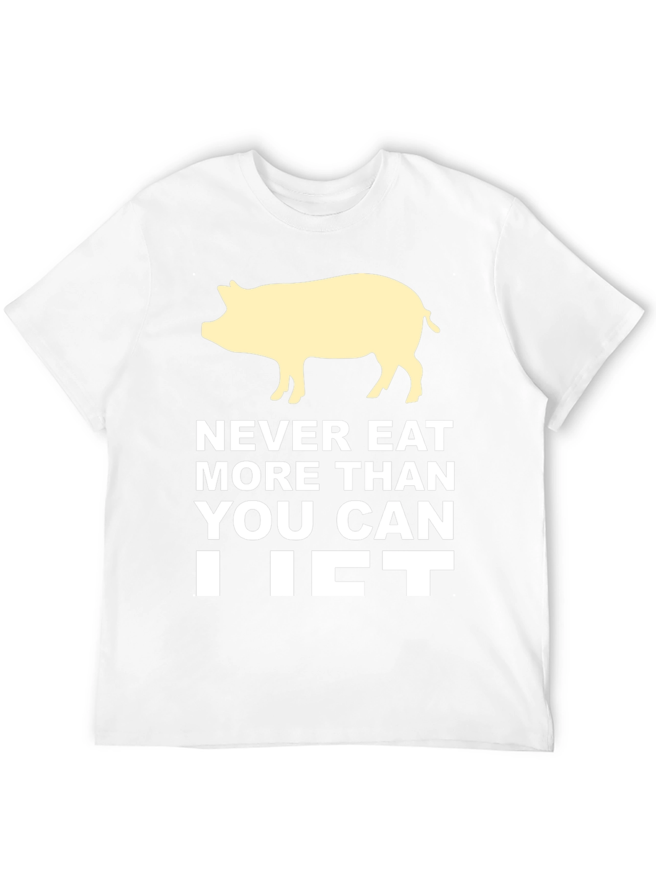 Never Eat More Than You Can Lift T-Shirt