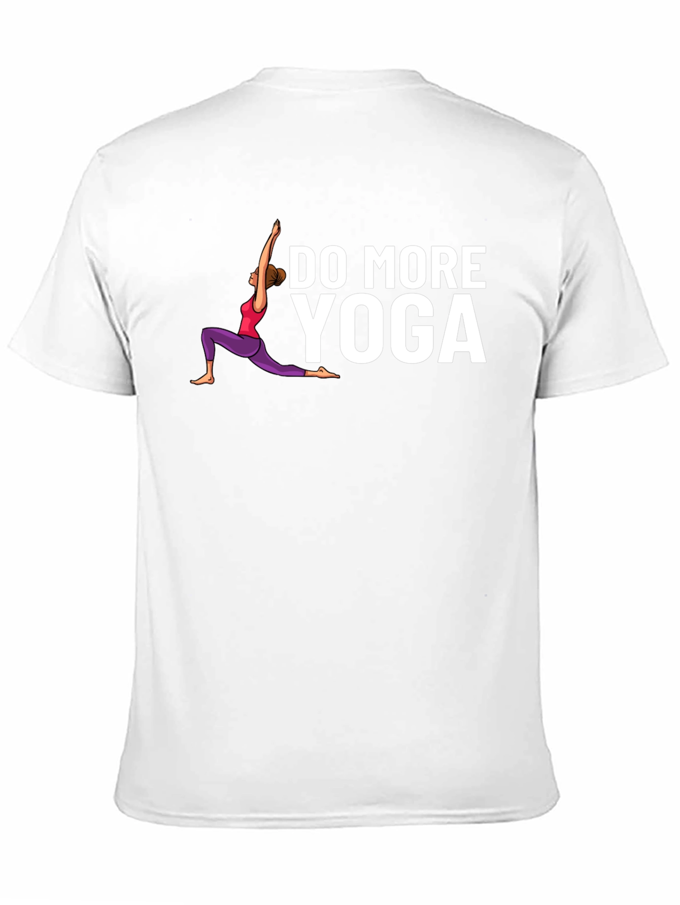 Do More Yoga Graphic Tee - Black