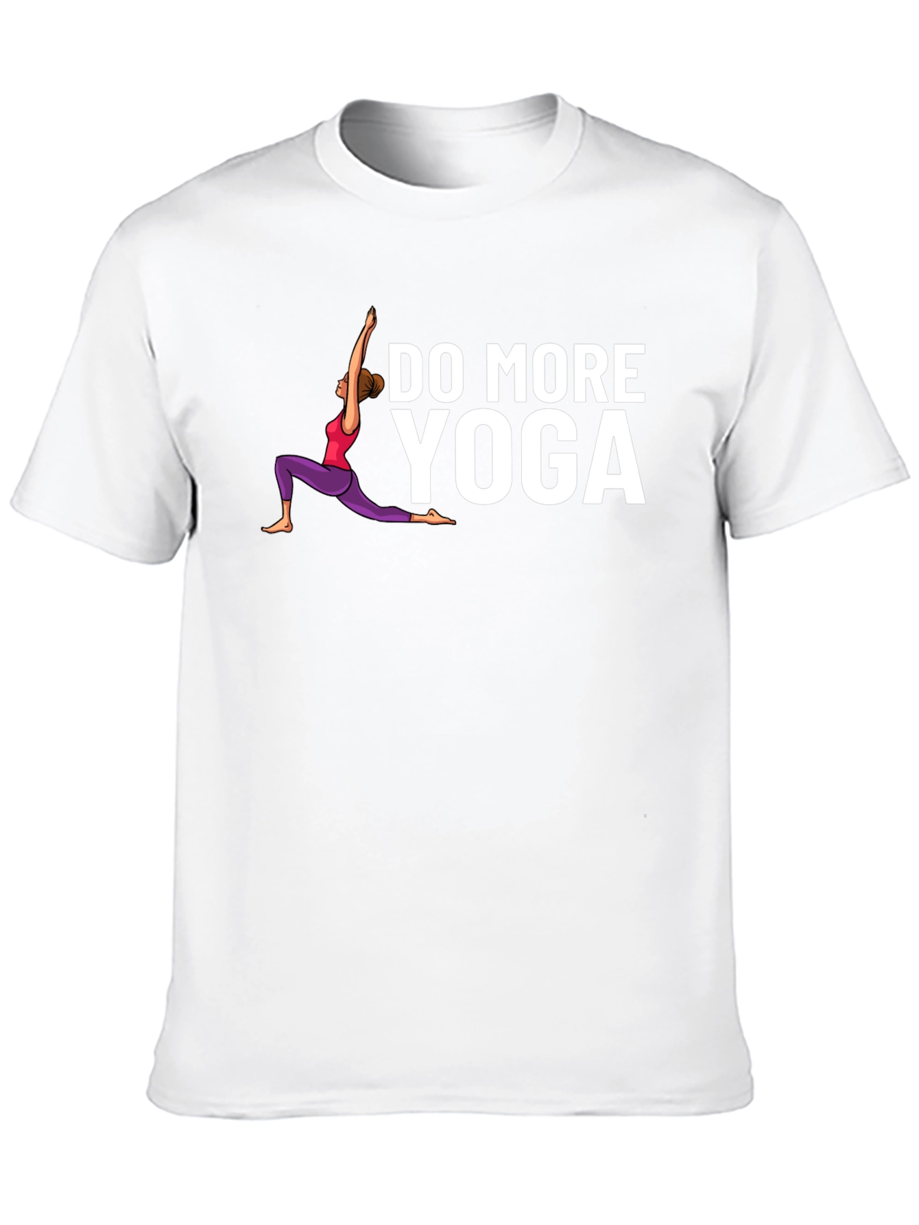 Do More Yoga Graphic Tee - Black