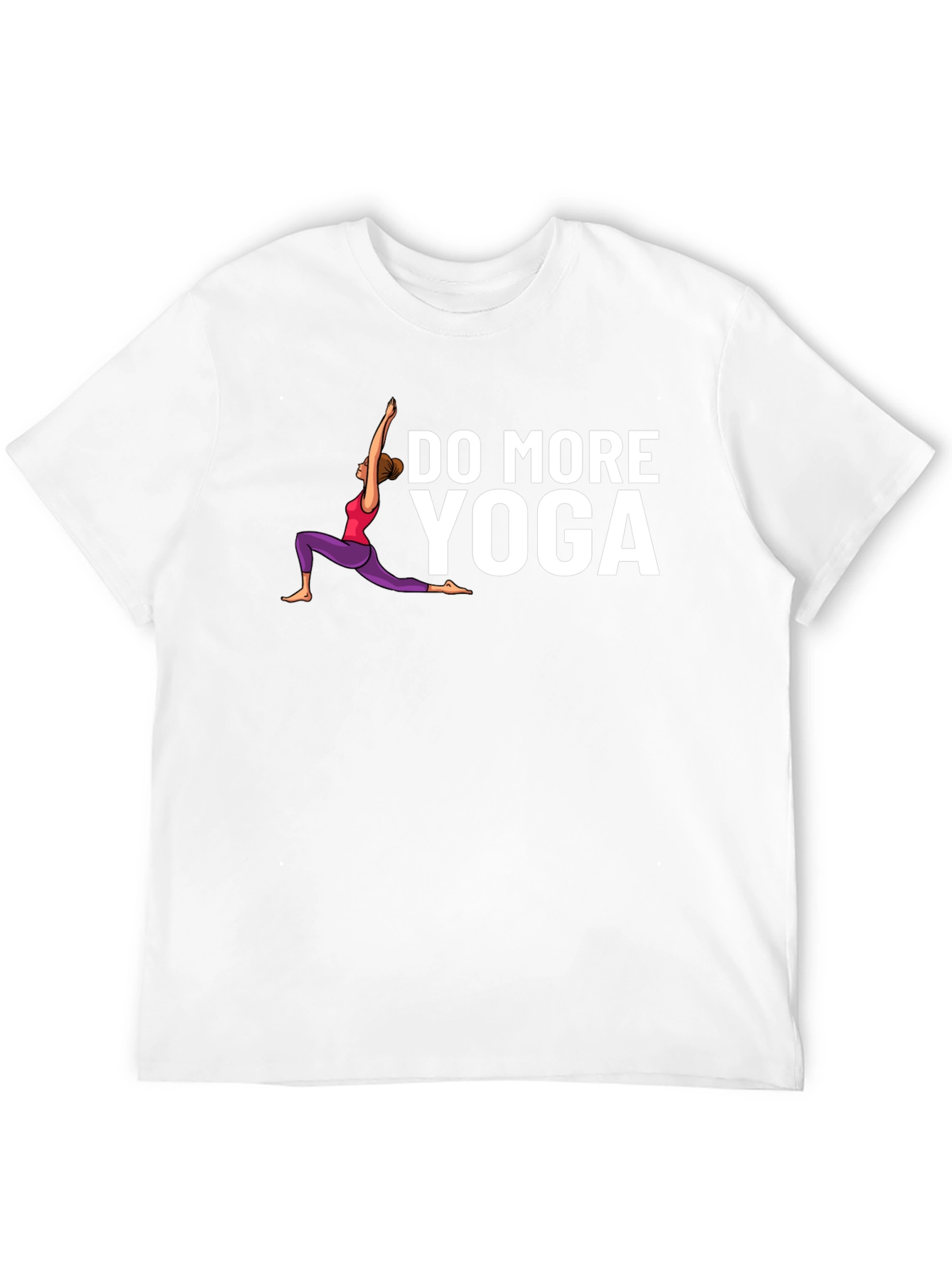 Do More Yoga Graphic Tee - Black