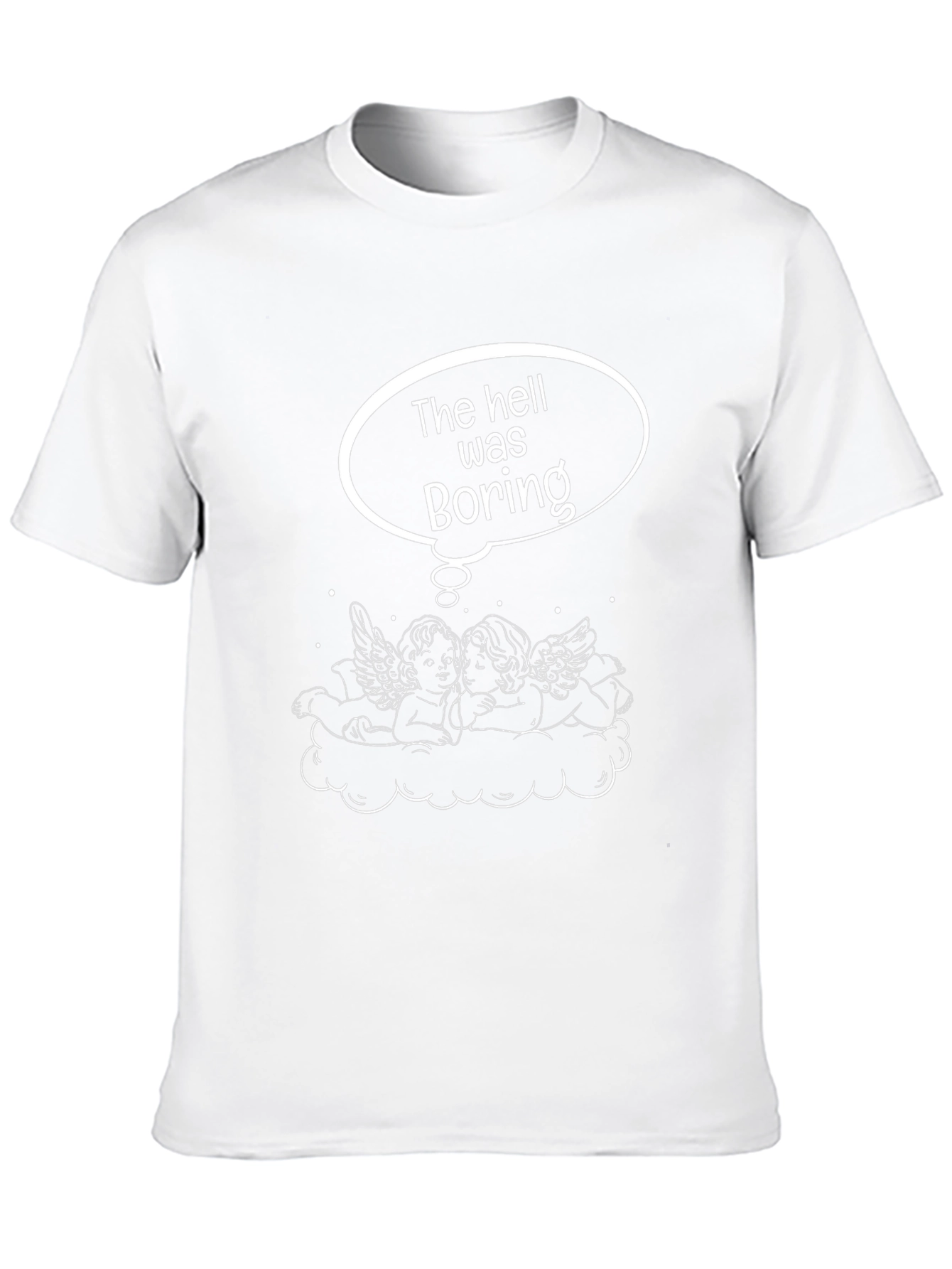 Boring Hell Angels Graphic T-Shirt