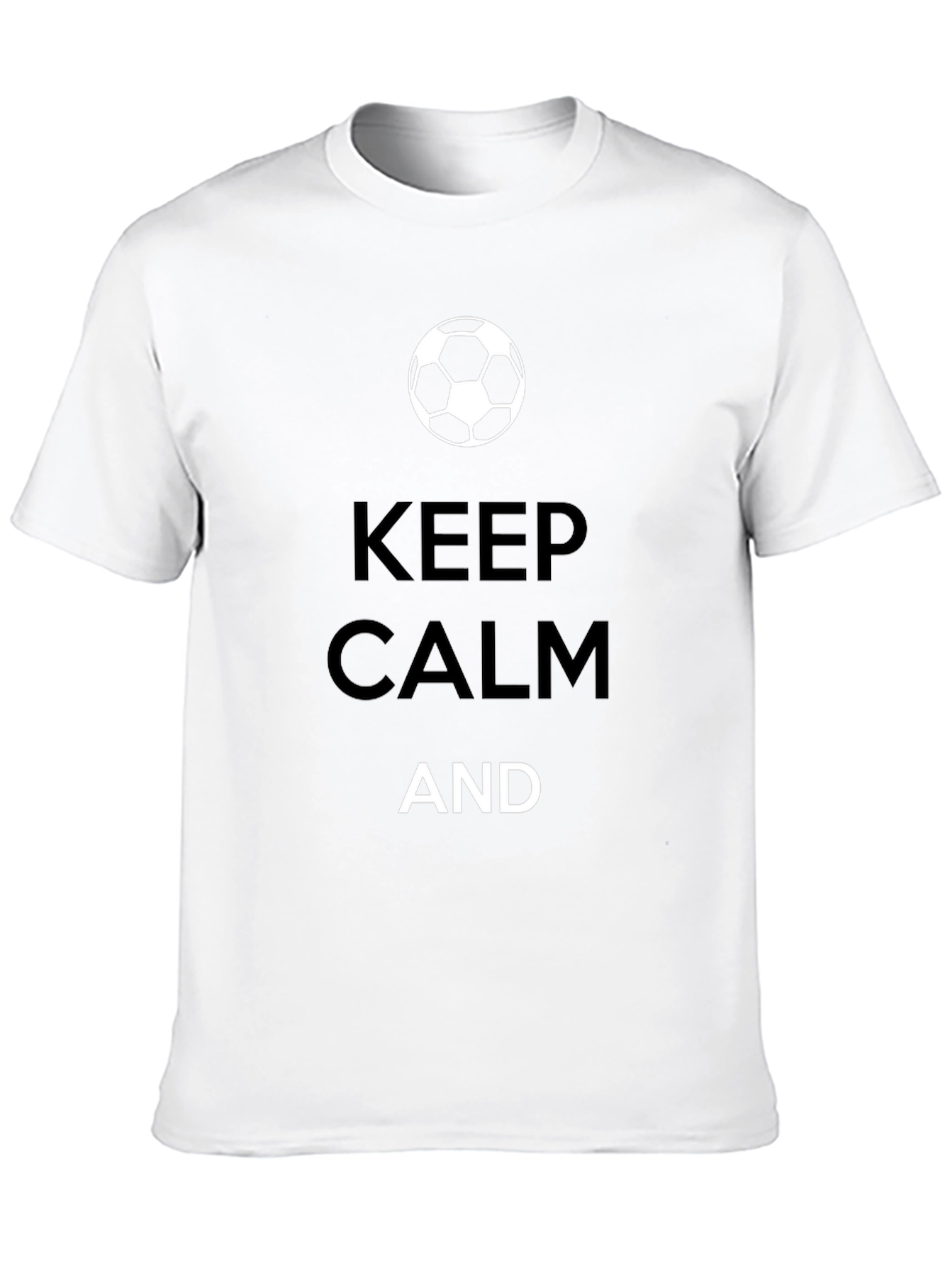 Keep Calm Soccer T-Shirt