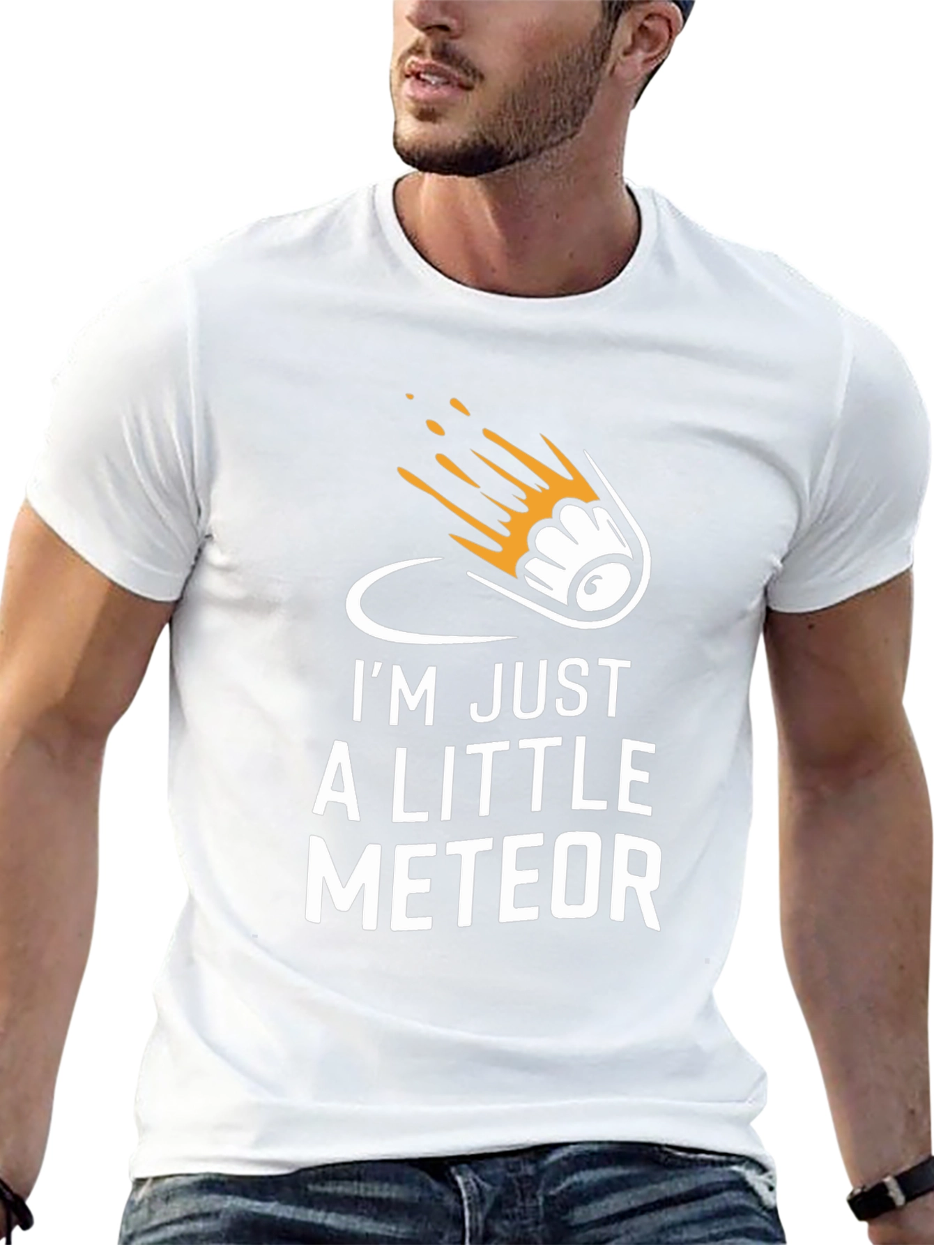 Little Meteor Graphic Tee - Soft Cotton Blend