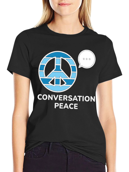 Conversation Peace Graphic T-Shirt