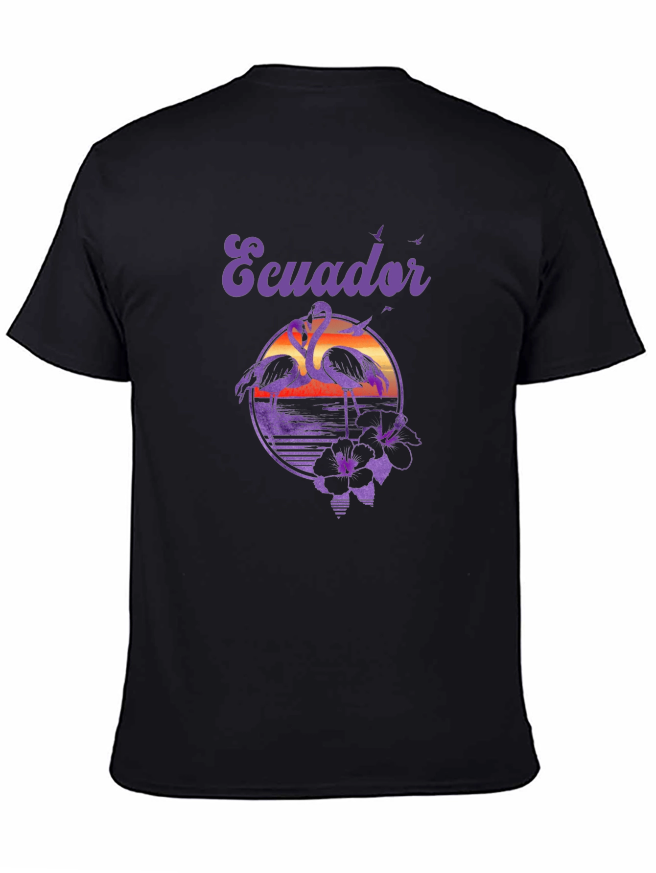 Ecuador Flamingo Graphic T-Shirt