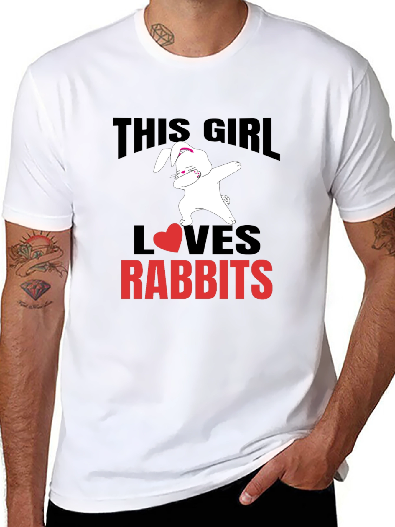 This Girl Loves Rabbits T-Shirt