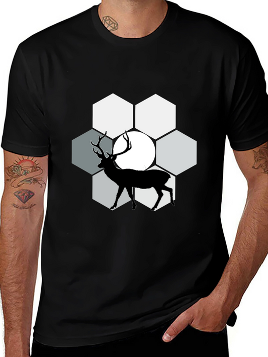 Deer Silhouette Graphic Tee