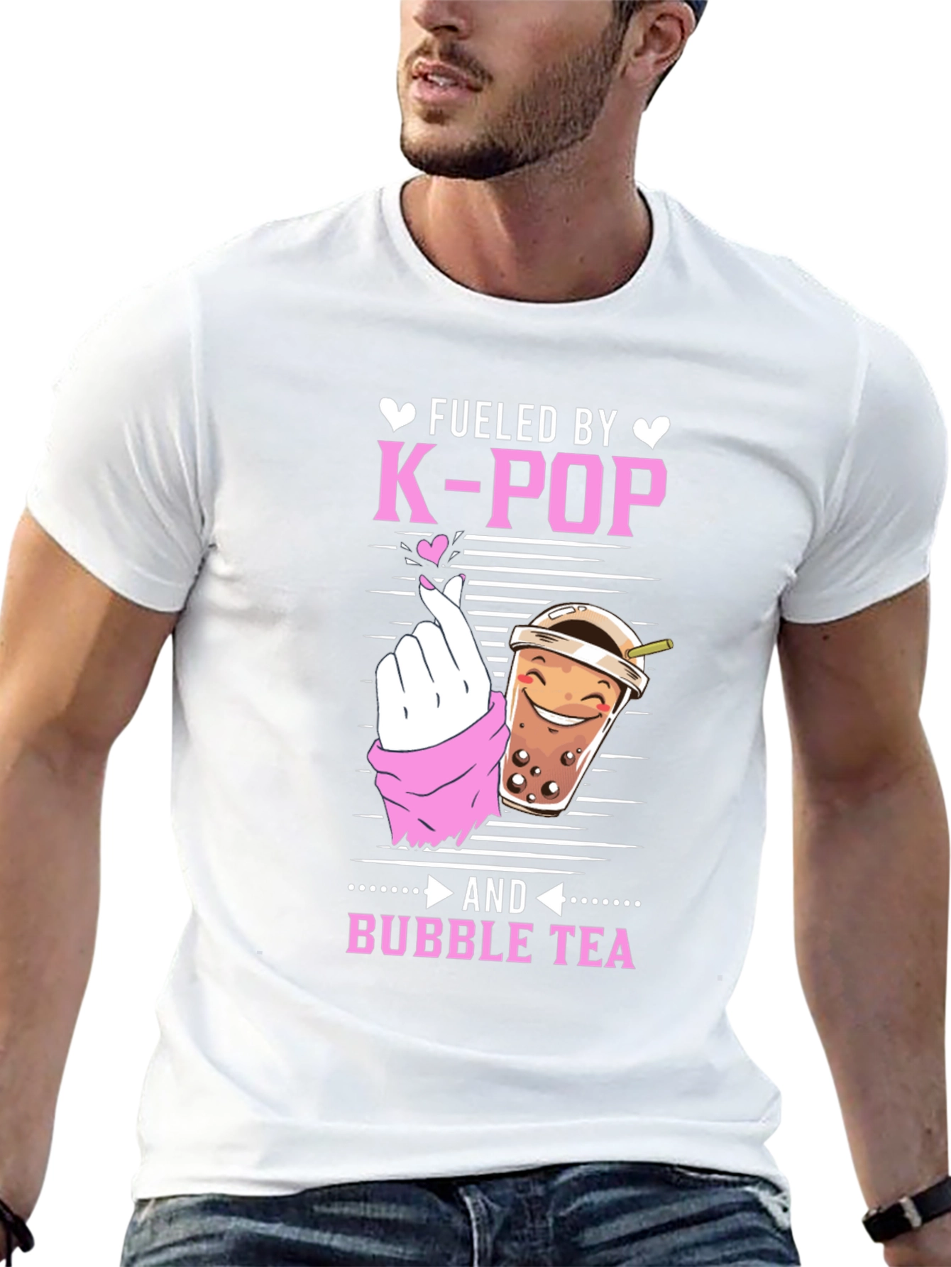 K-Pop & Bubble Tea Graphic Tee
