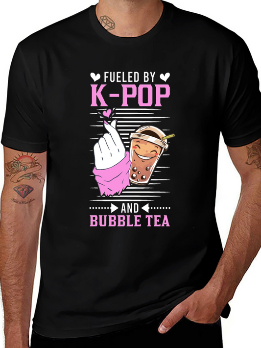 K-Pop & Bubble Tea Graphic Tee