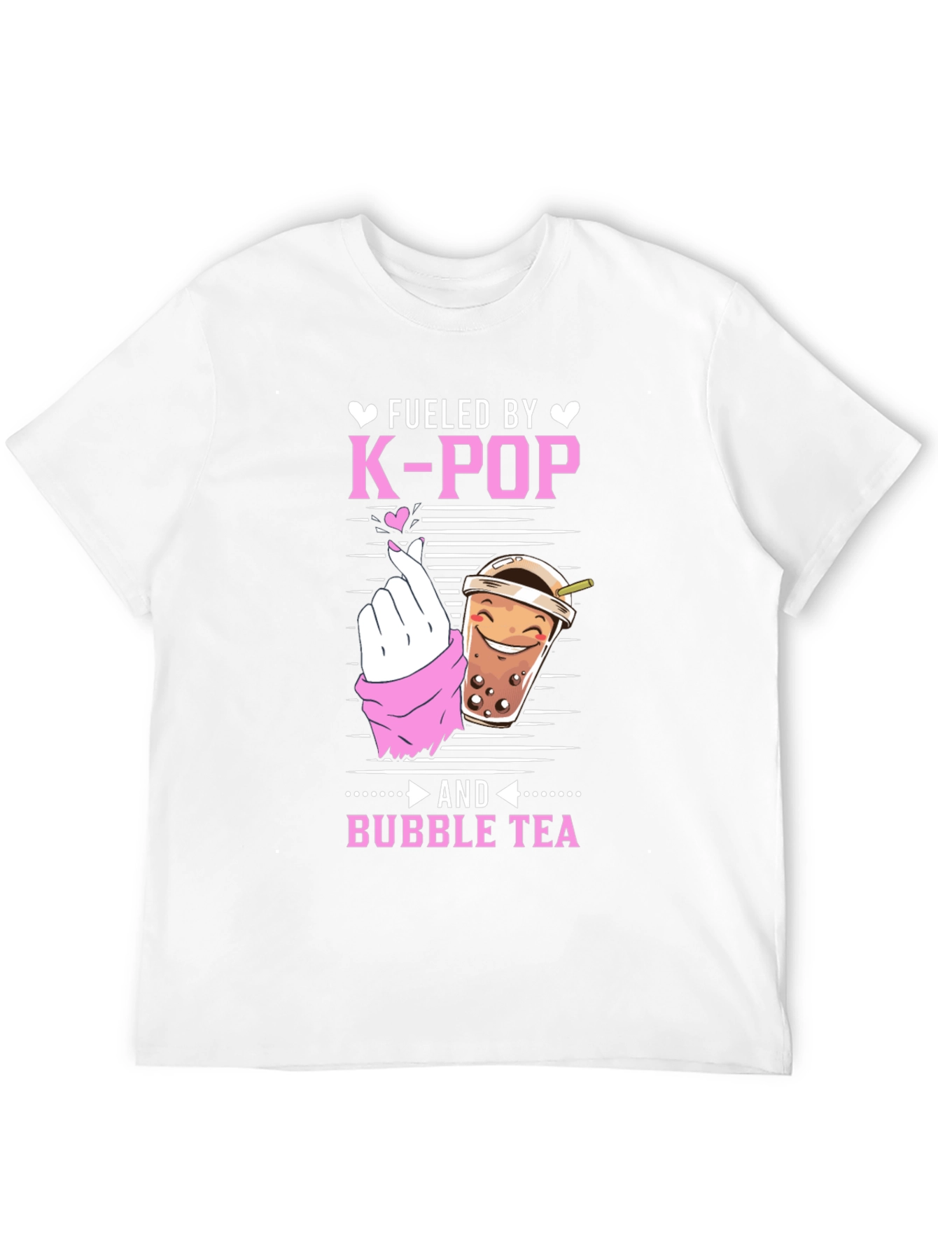 K-Pop & Bubble Tea Graphic Tee