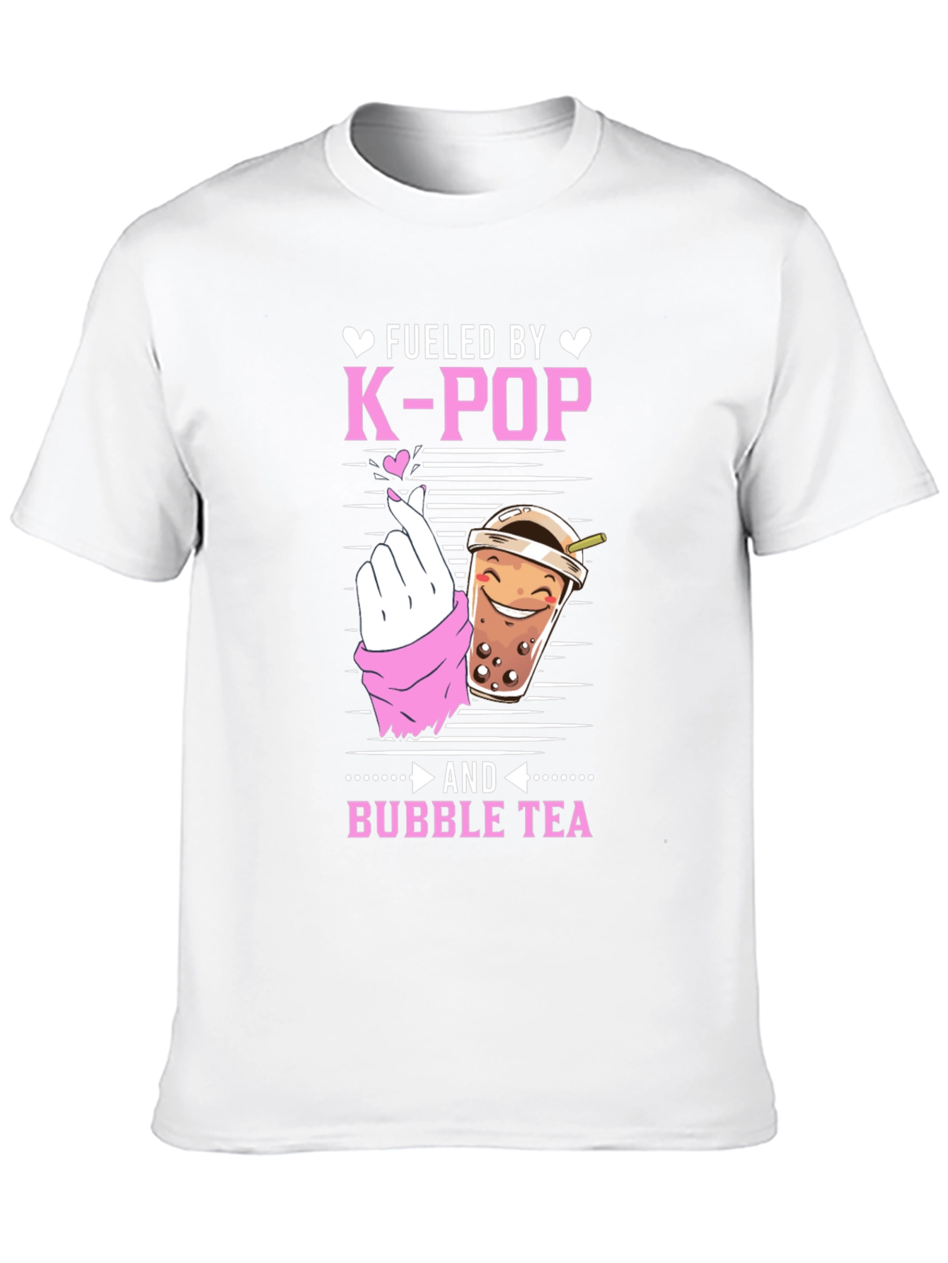 K-Pop & Bubble Tea Graphic Tee