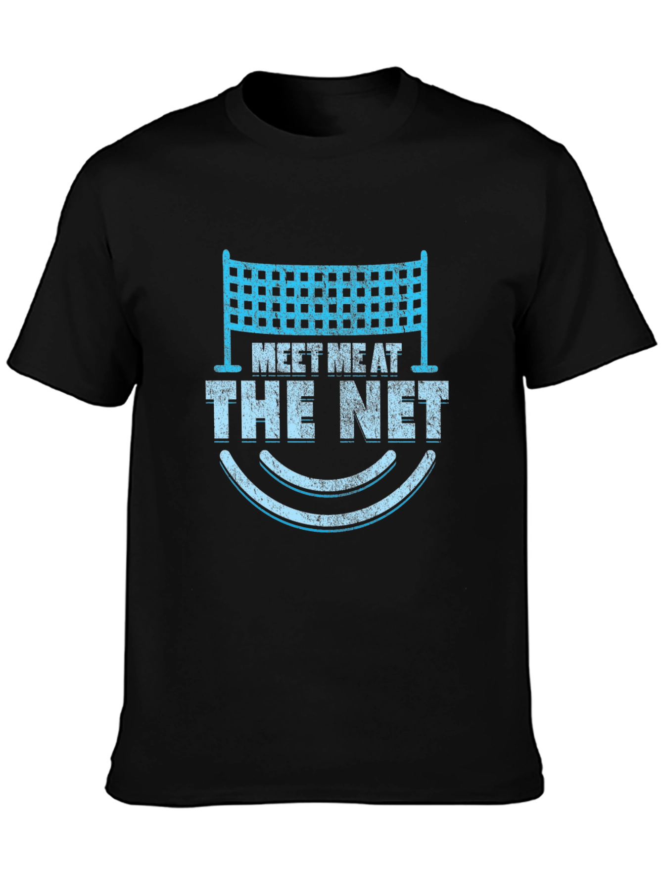 Volleyball Meet Me at The Net Graphic T-Shirt