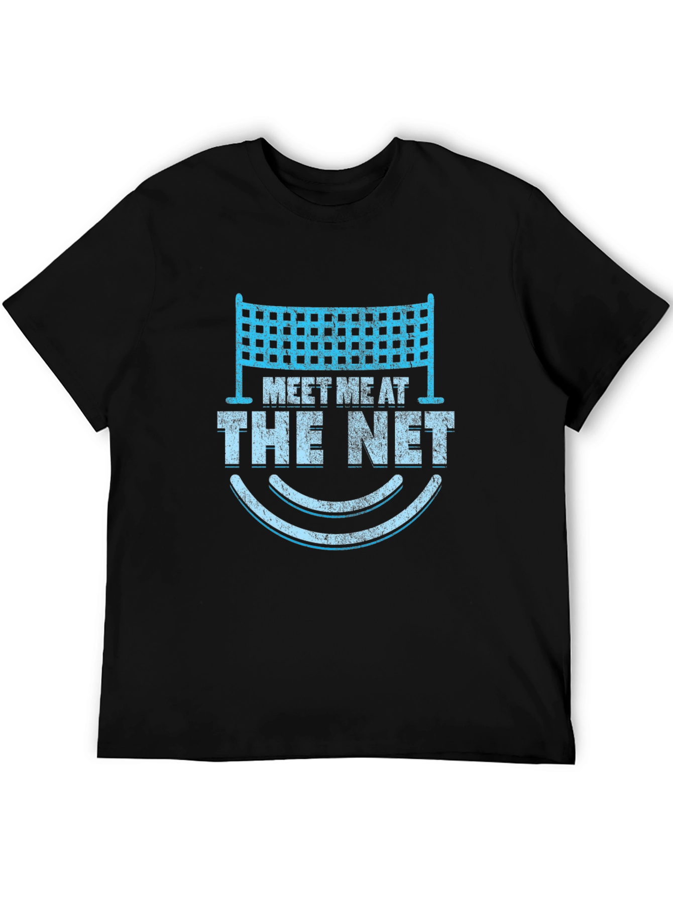 Volleyball Meet Me at The Net Graphic T-Shirt
