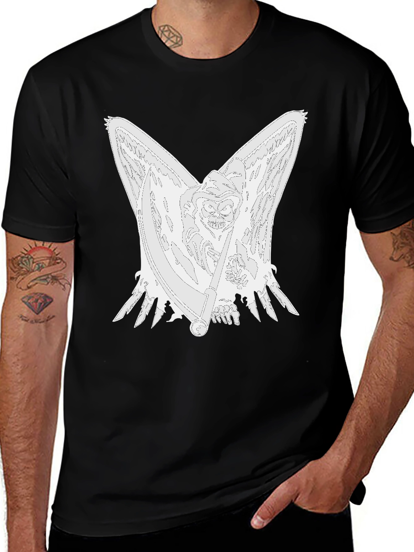 Grim Reaper Black T-Shirt