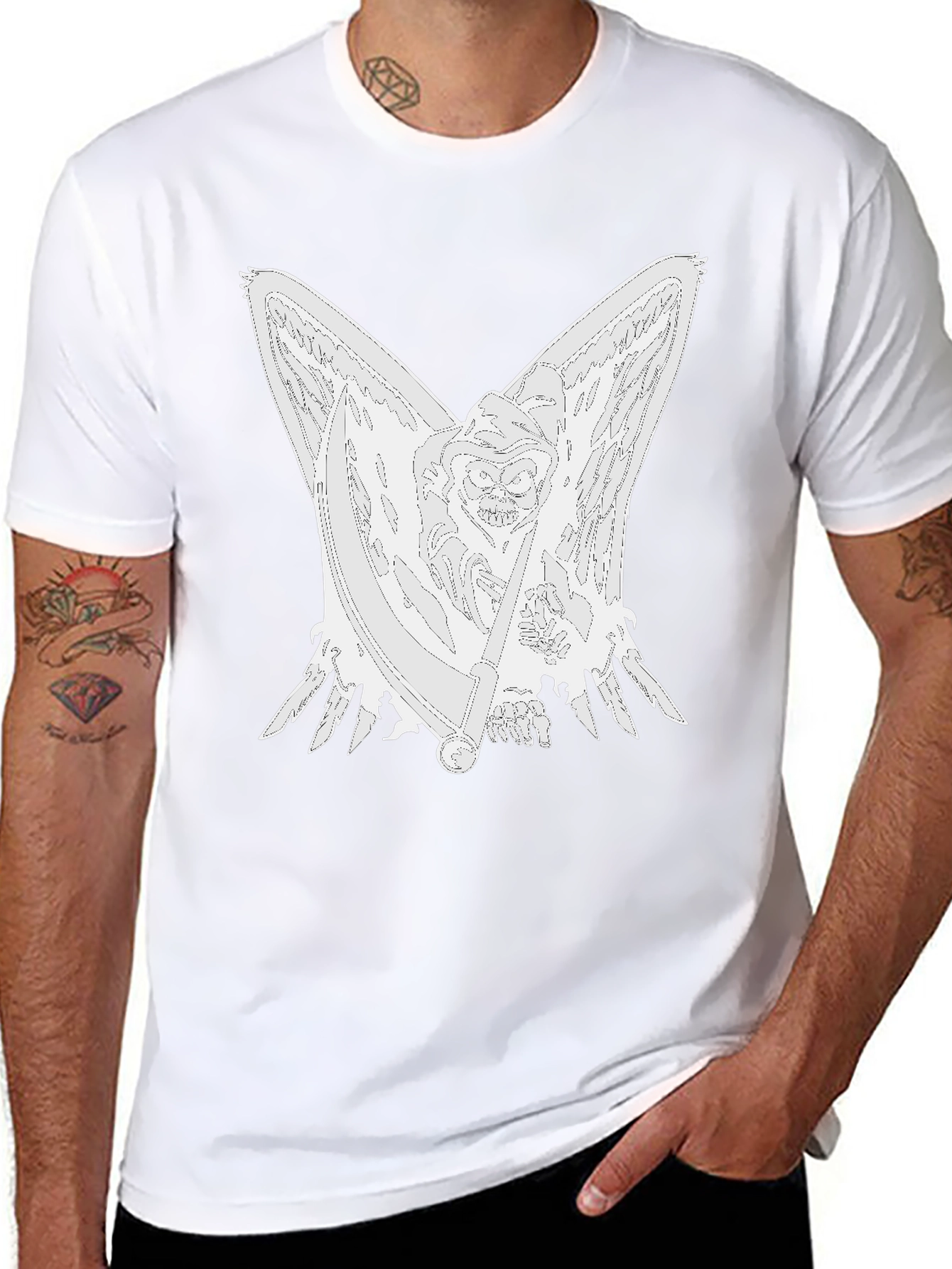 Grim Reaper Black T-Shirt