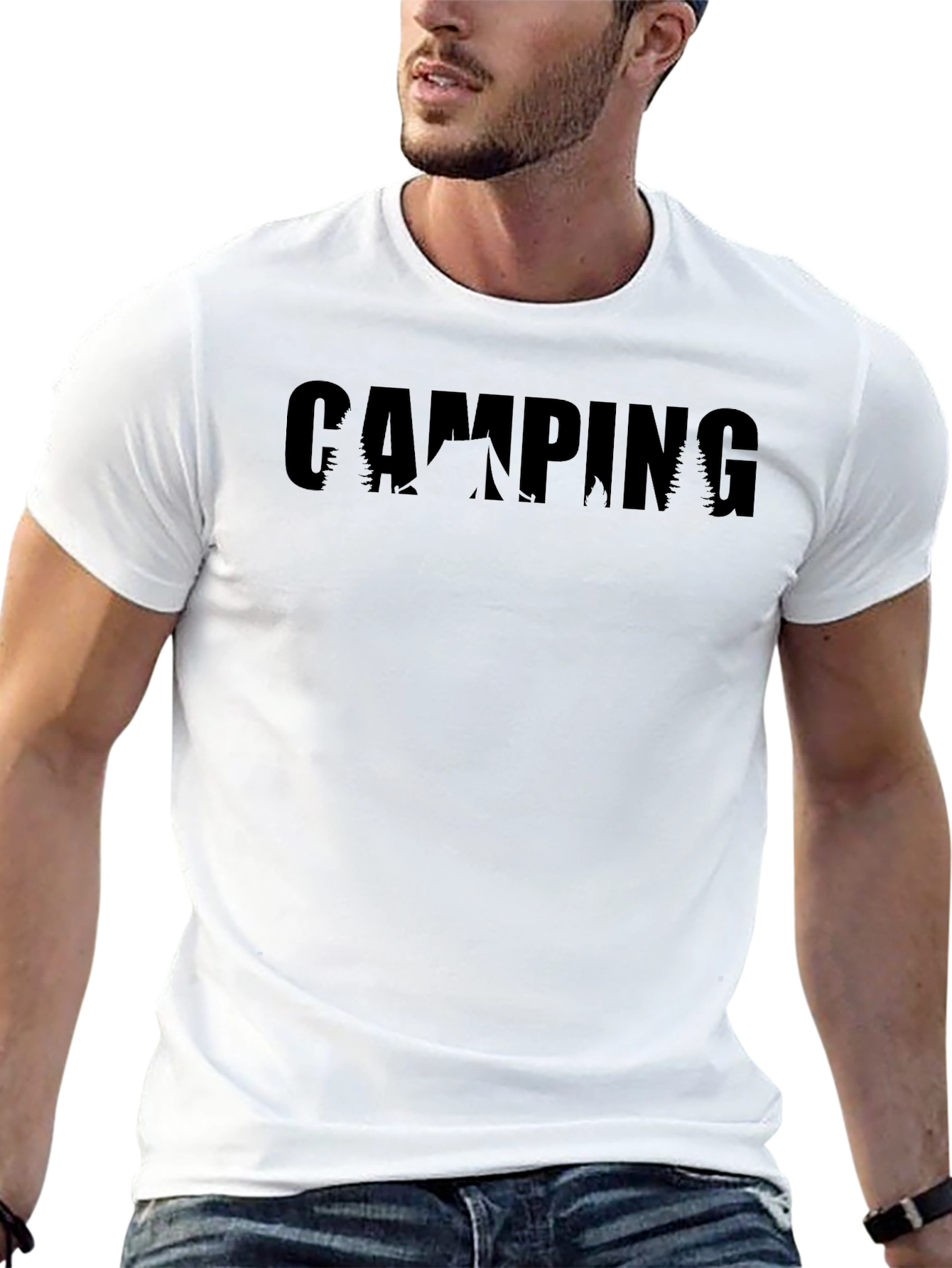 Camping Graphic Tee - Nature Adventure Shirt