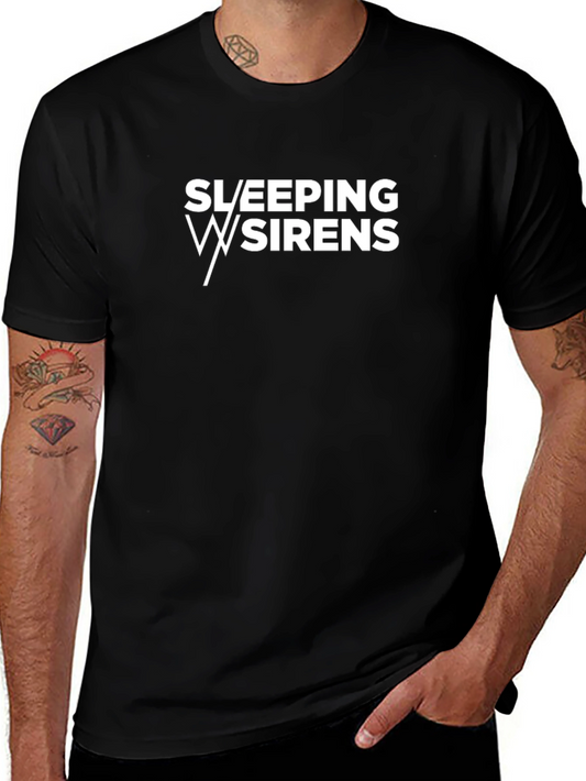 Sleeping with Sirens Black Graphic T-Shirt
