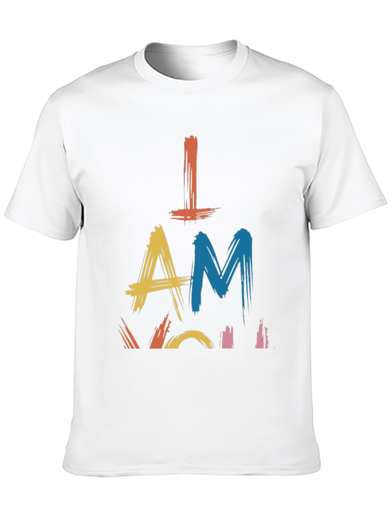 Abstract Graphic Print Black Cotton Casual T-Shirt