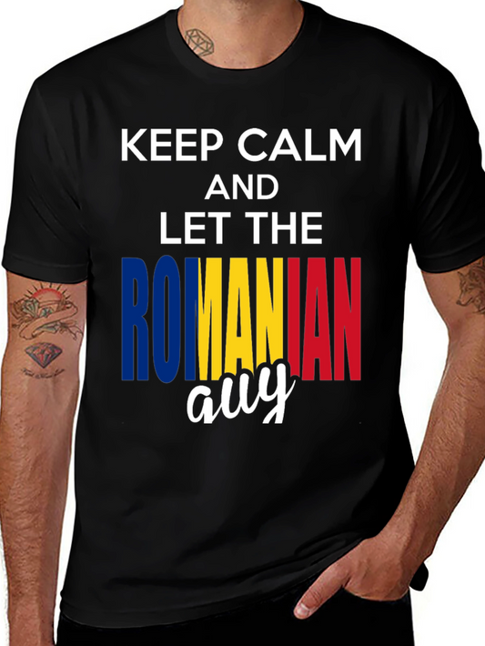 Keep Calm Romanian Guy T-Shirt