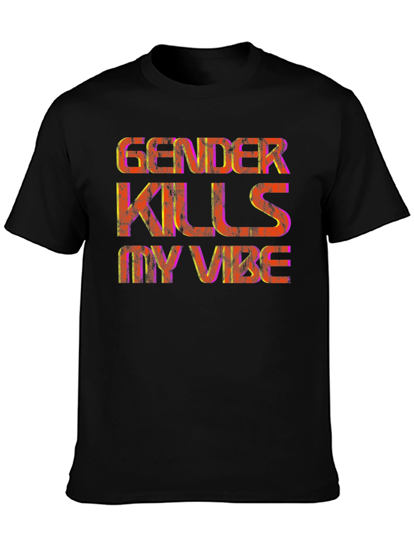 Gender Kills My Vibe Graphic T-Shirt