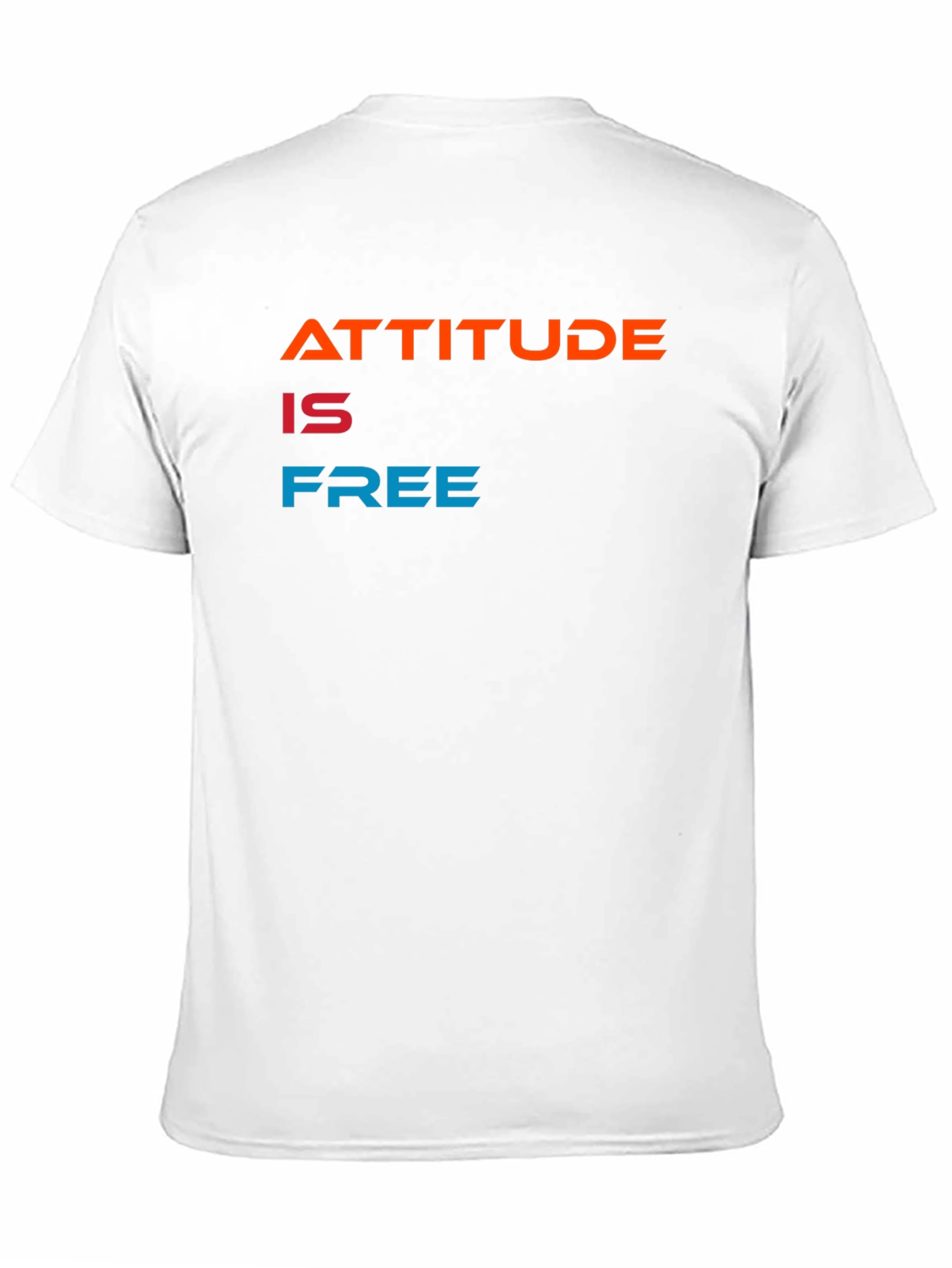 Attitude is Free Graphic Tee - Black