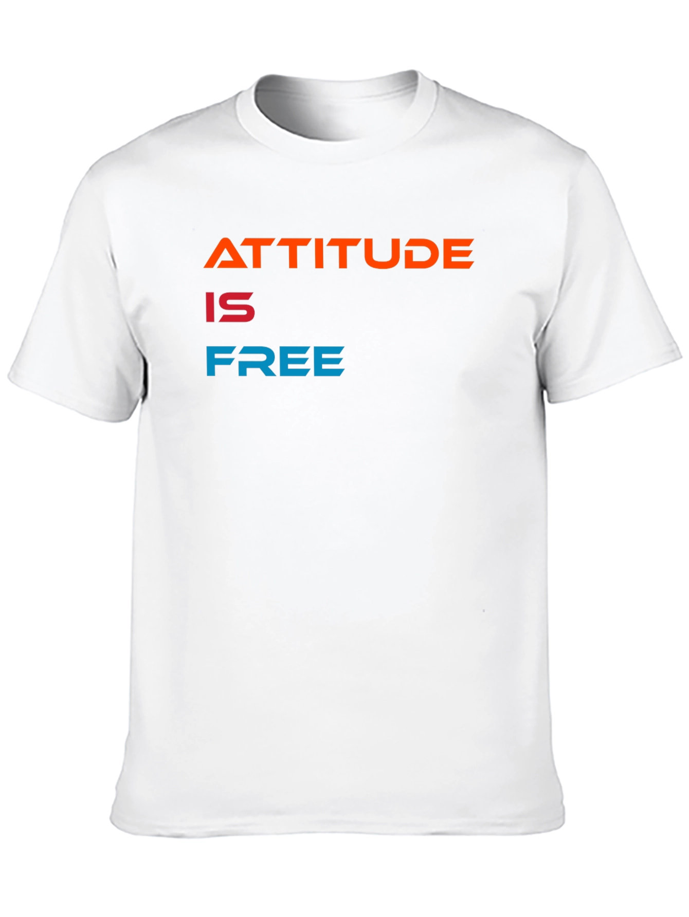 Attitude is Free Graphic Tee - Black