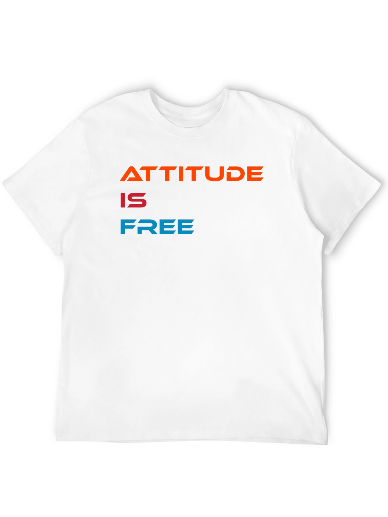 Attitude is Free Graphic Tee - Black