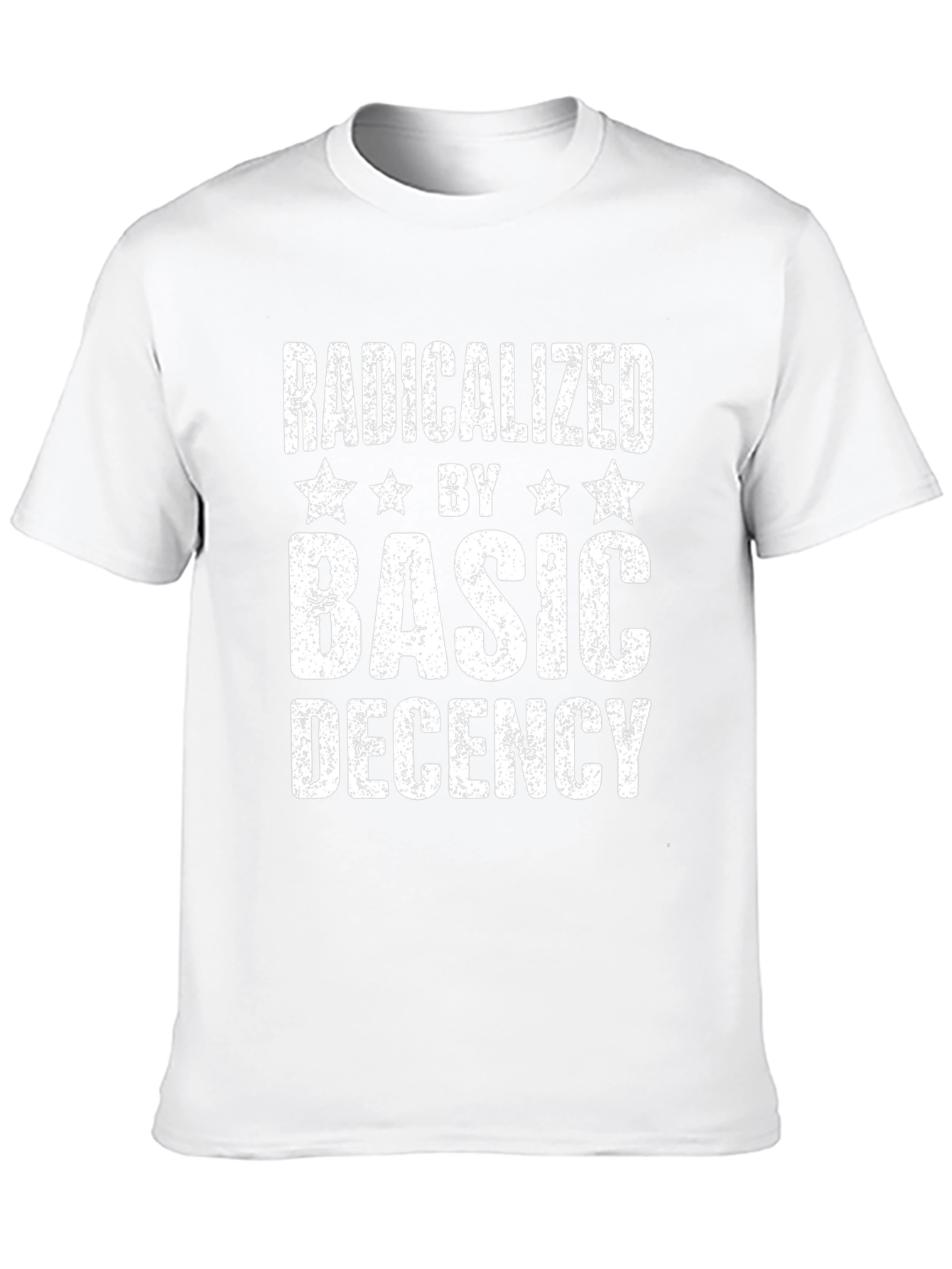 Radicalized by Basic Decency Graphic Tee - Black