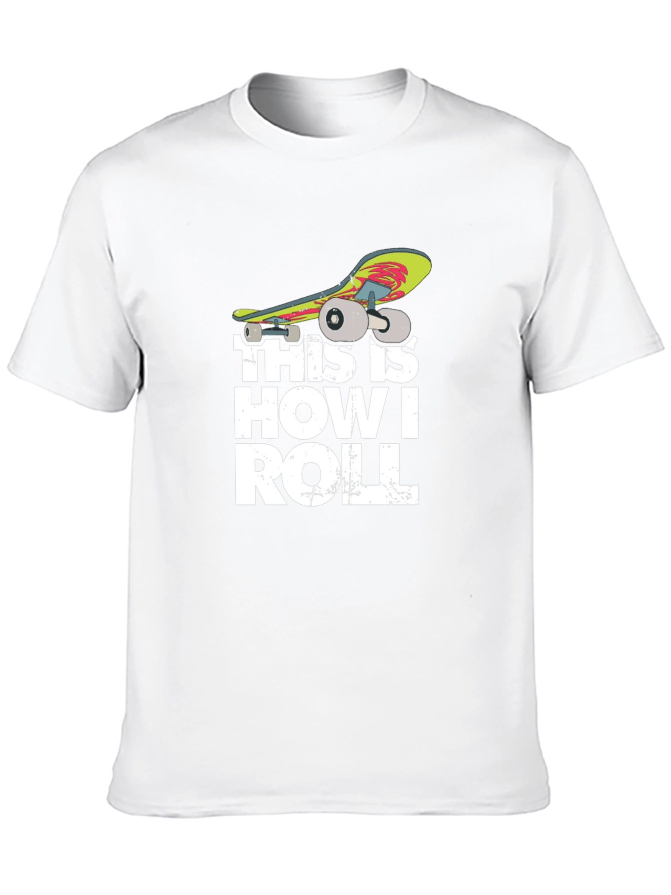 Skateboarding T-Shirt - This Is How I Roll