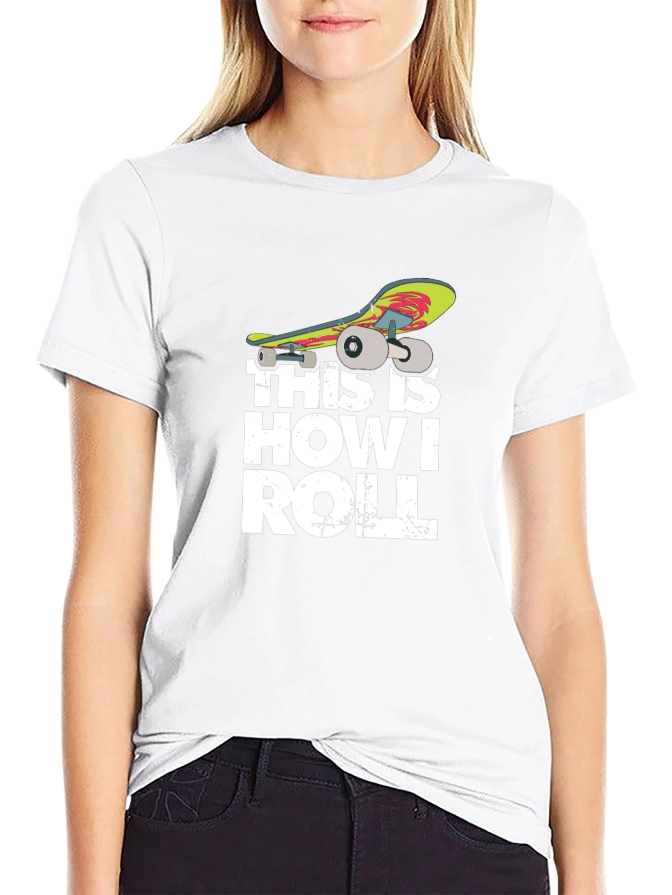 Skateboarding T-Shirt - This Is How I Roll