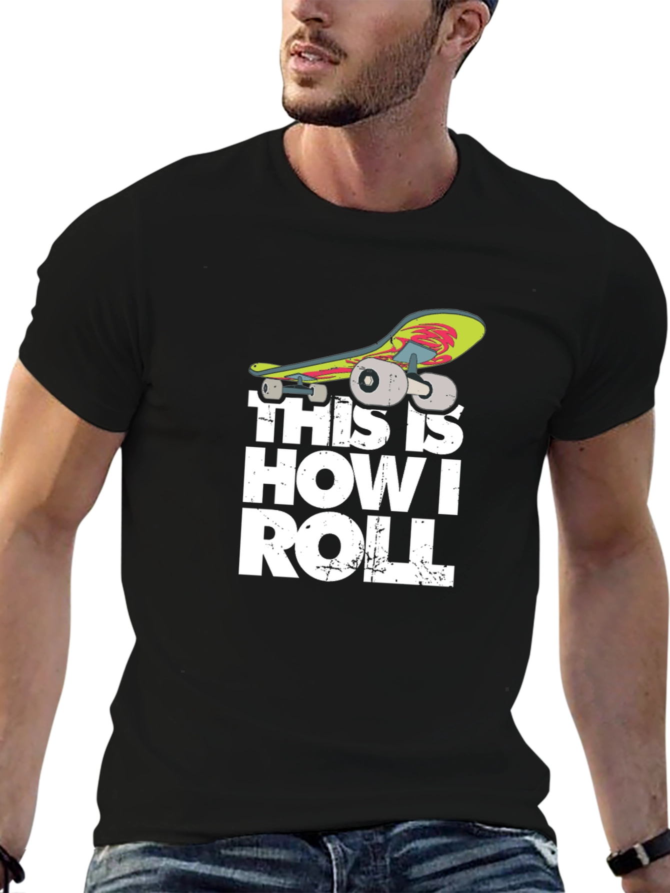Skateboarding T-Shirt - This Is How I Roll