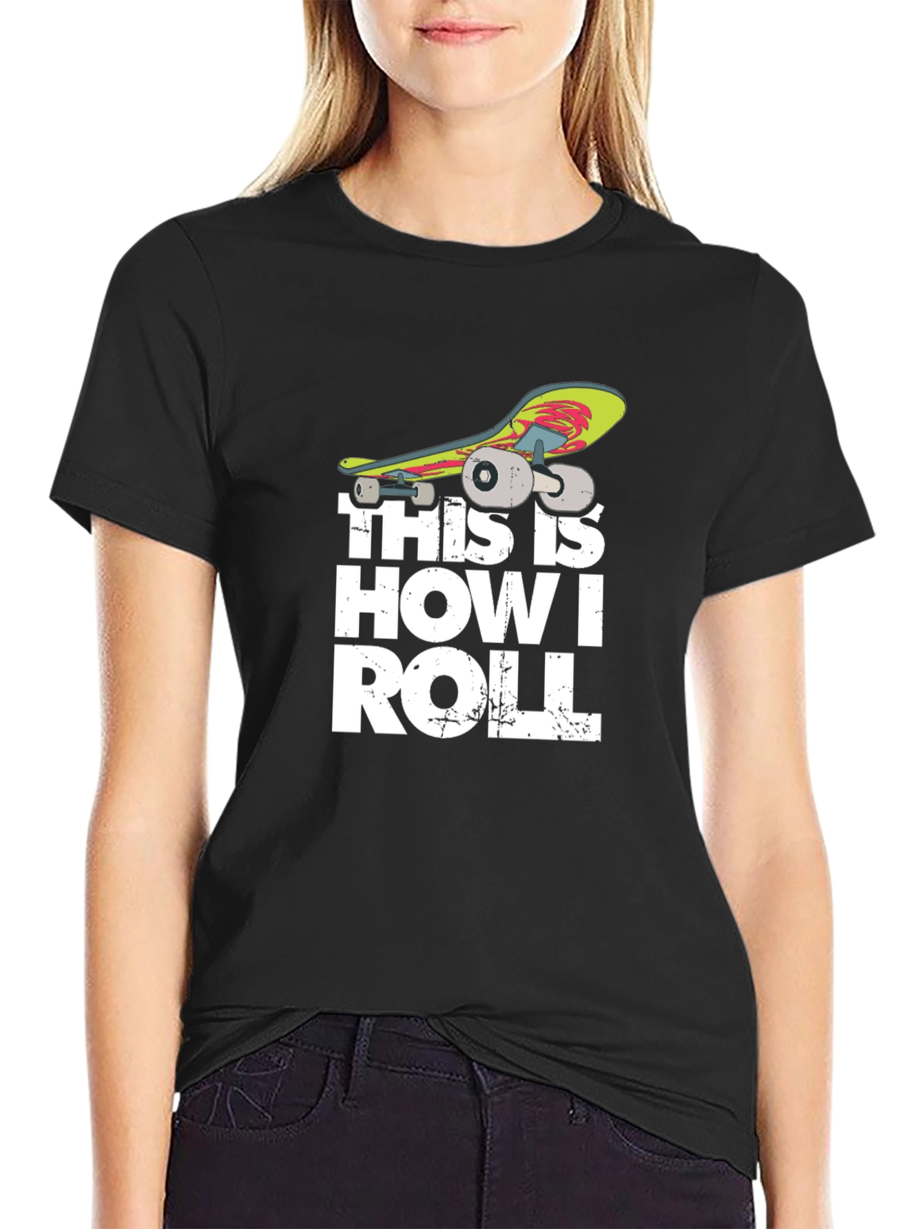 Skateboarding T-Shirt - This Is How I Roll