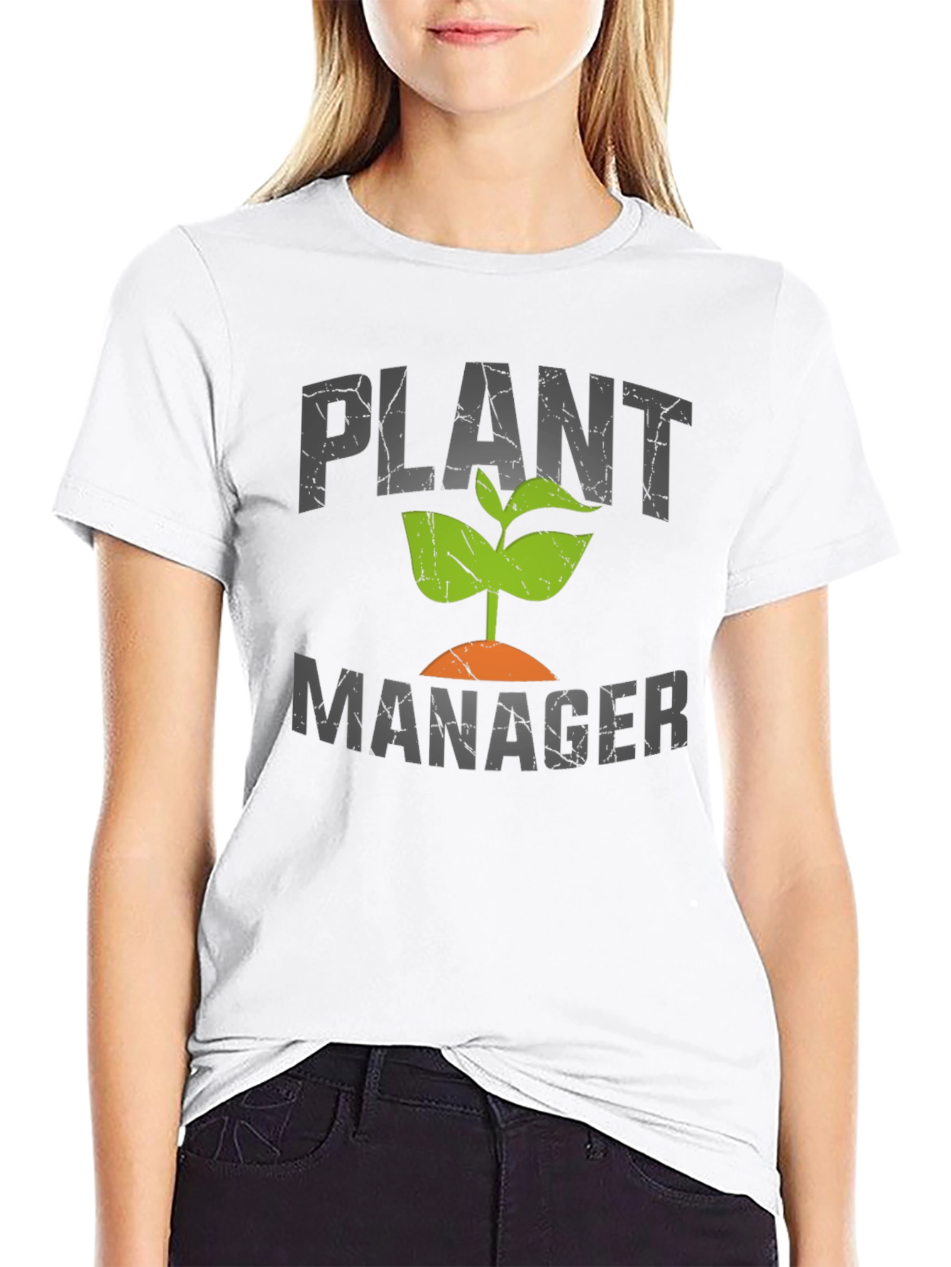 Plant Manager Graphic Tee - Gardening Humor T-Shirt