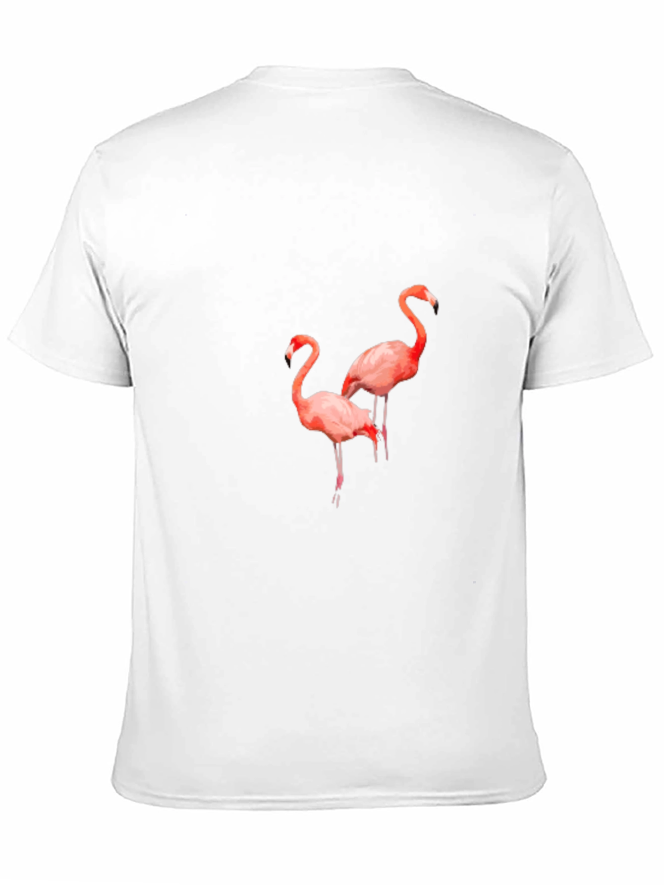 Flamingo Graphic Tee - Stylish Black T-Shirt