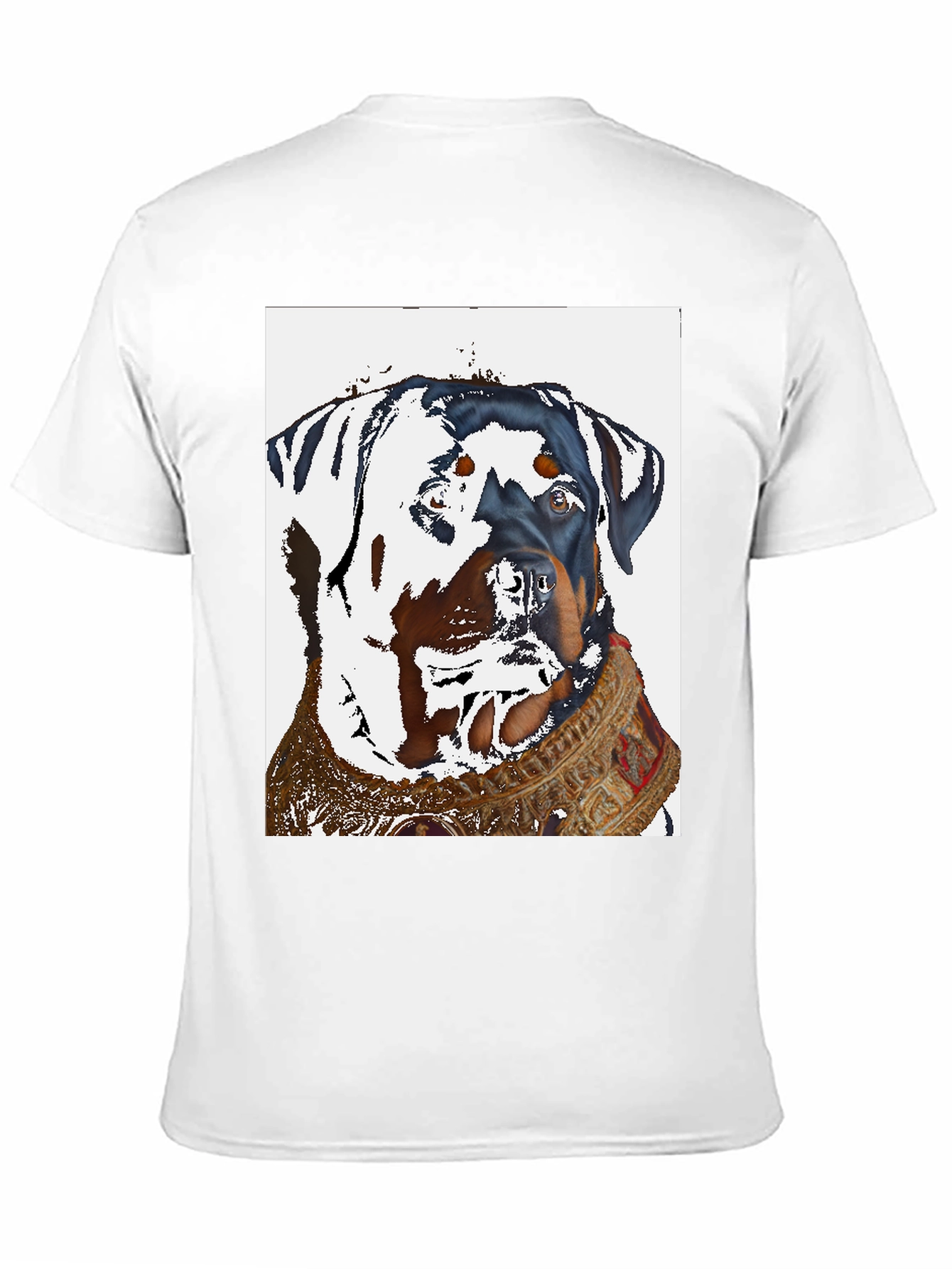 Rottweiler Dog T-Shirt - Cool Artistic Design