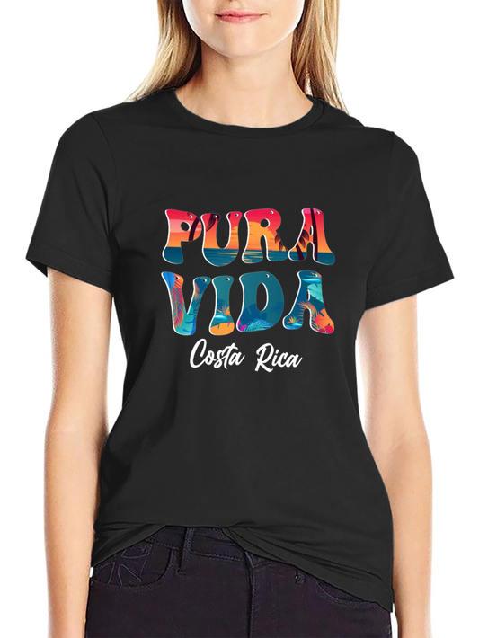 Pura Vida Costa Rica Graphic Tee