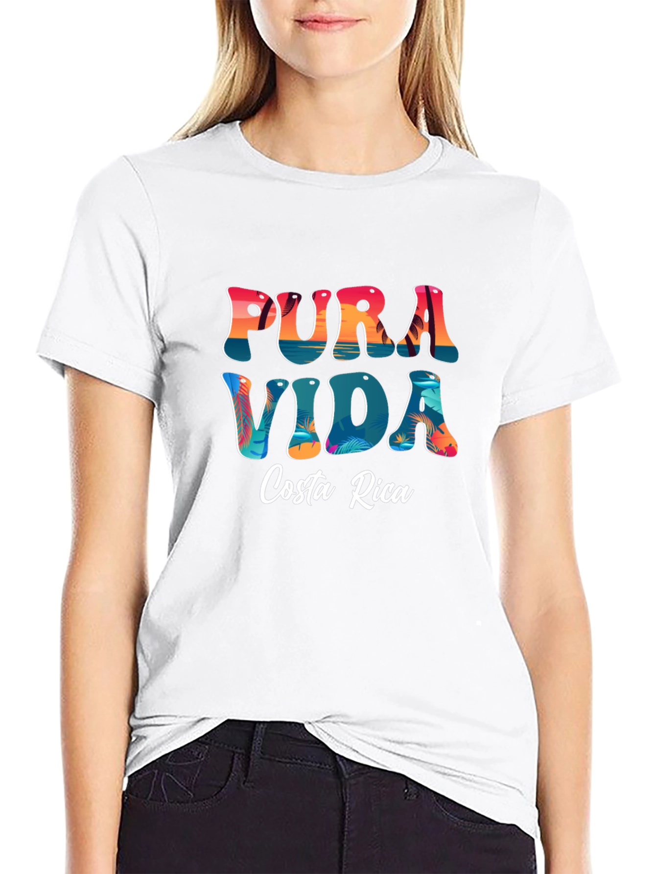 Pura Vida Costa Rica Graphic Tee
