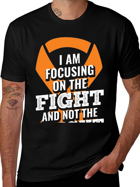 Focus on The Fight T-Shirt - Motivational Tee