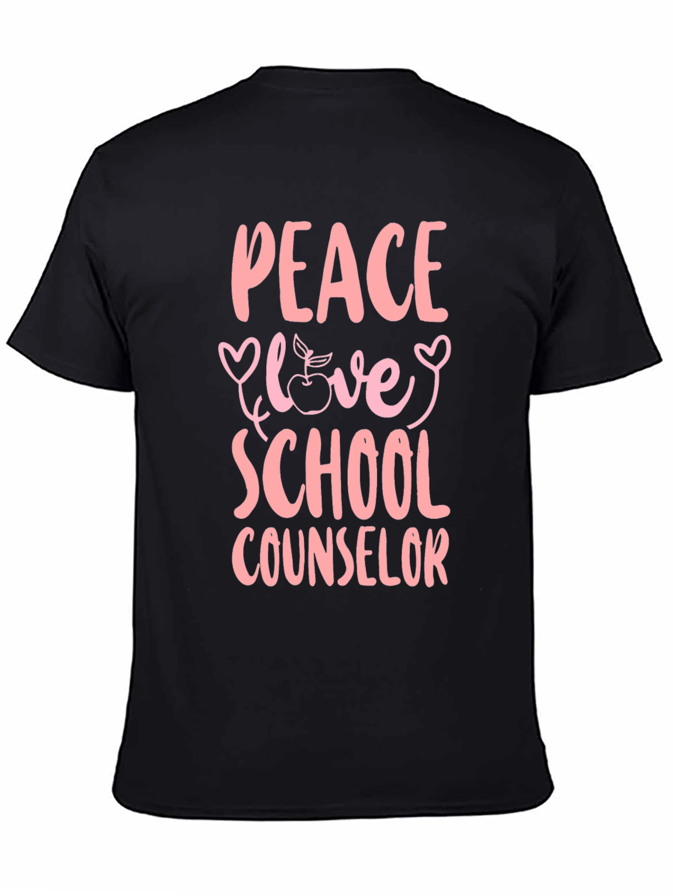 Peace Love School Counselor T-Shirt